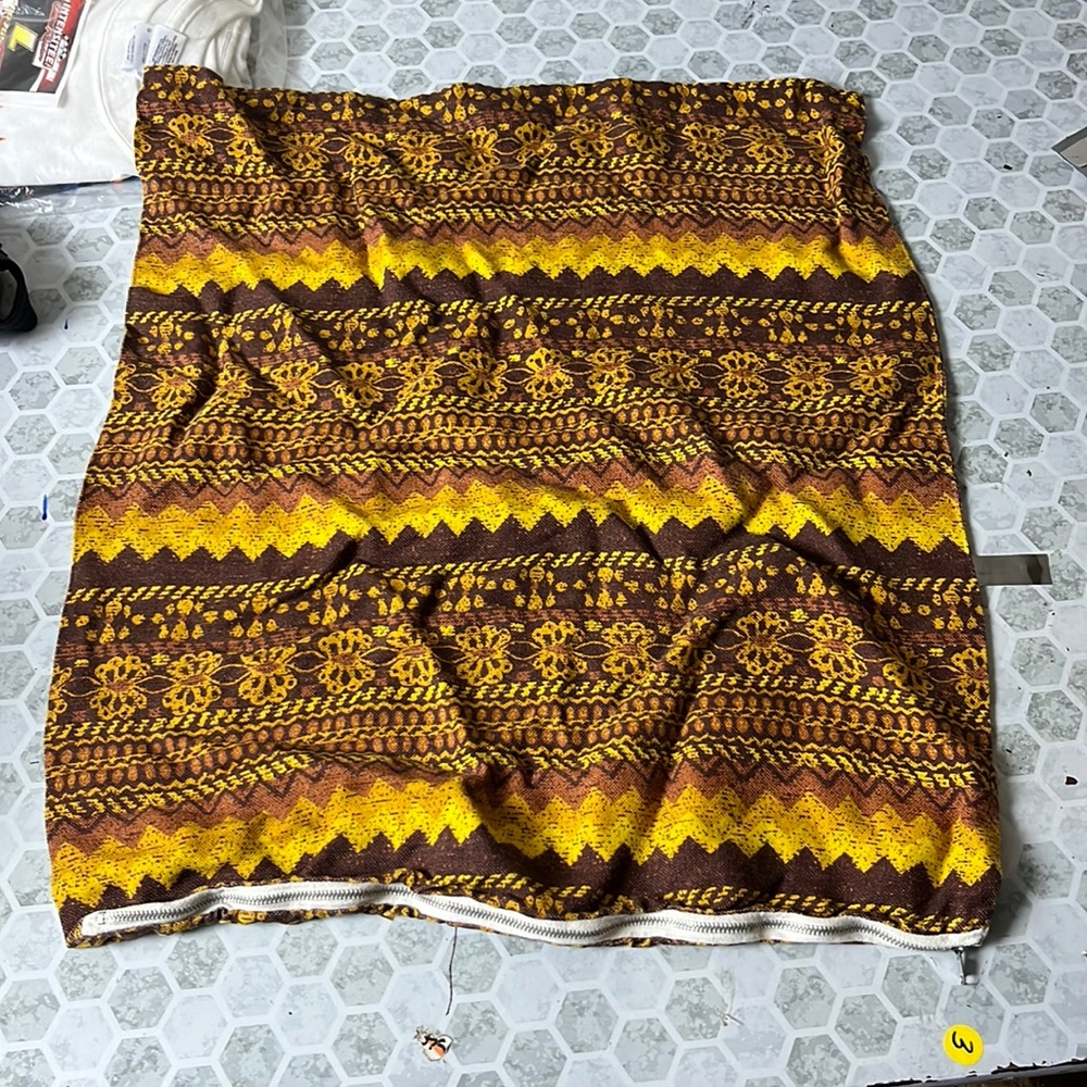 Vintage Patterned Boho Zip Up Pillow Case